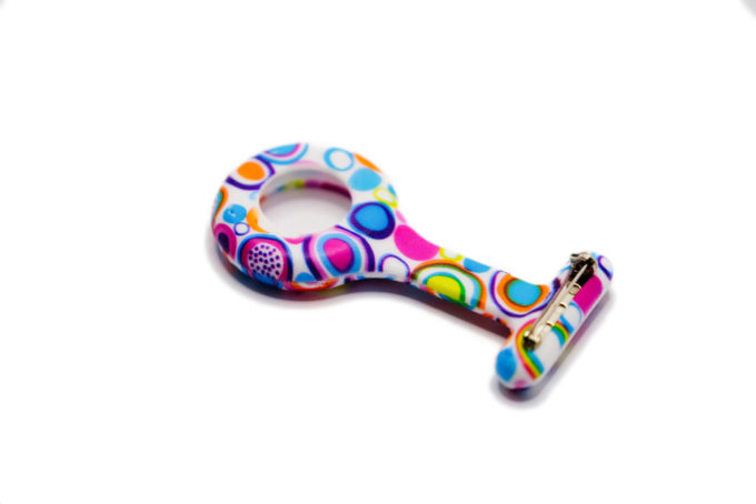 Silicone case for nurse watch - bubble