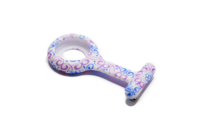 Silicone case for nurse watch - calligraphy