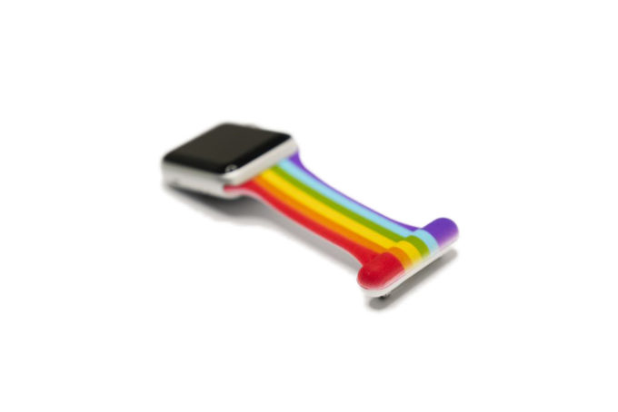 Apple Watch nurse band - rainbow