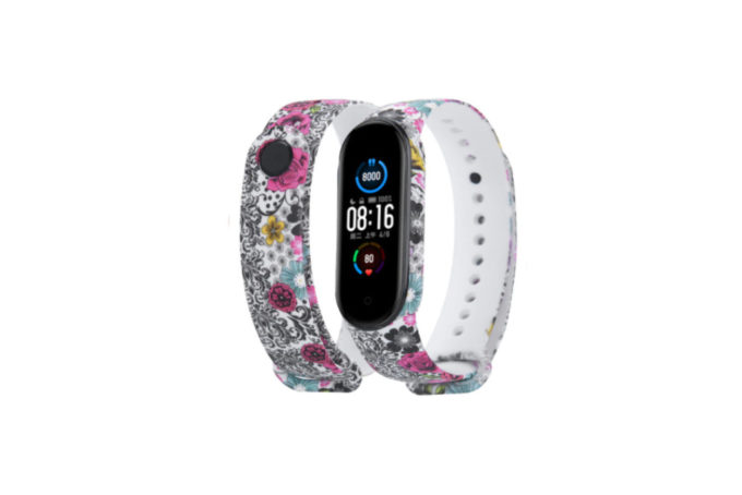 Strap For Xiaomi Mi Band 5/6 Cally-Rose