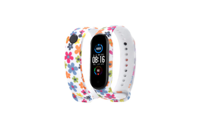 Strap For Xiaomi Mi Band 5/6 Flowerpower